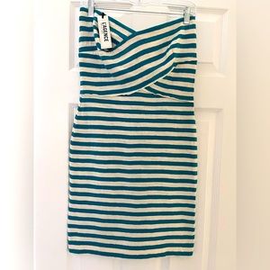 L’ Agence Badeau Striped Dress